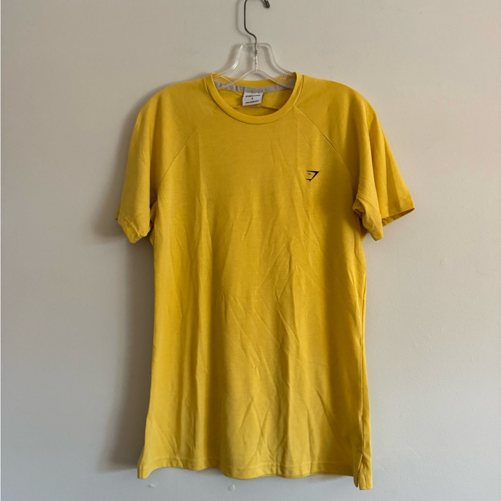 Yellow Gymshark T-Shirt S